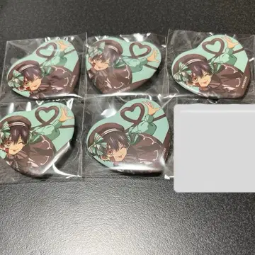 지박소년 하나코 군 패밀리마트 캔뱃지 초코민트 츠카사 5개