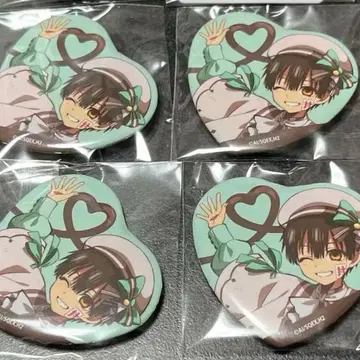 지박소년 하나코 군 훼미리마트 캔뱃지 초코 민트 하나코 군 4개