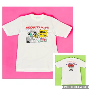 레어 컨디션 최상 80s 윌리엄스 혼다 T셔츠 F1 싱글 스티치