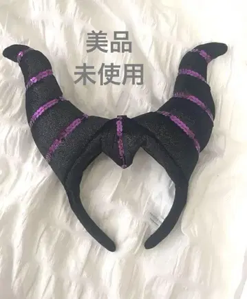말레피센트 머리띠 새상품급