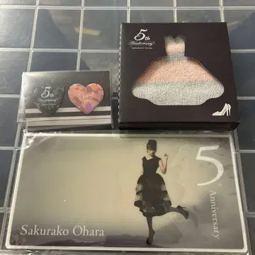 오오하라 사쿠라코 5주년 기념 굿즈