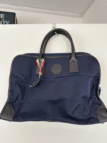 Orobianco 나일론 비즈니스 백 네이비