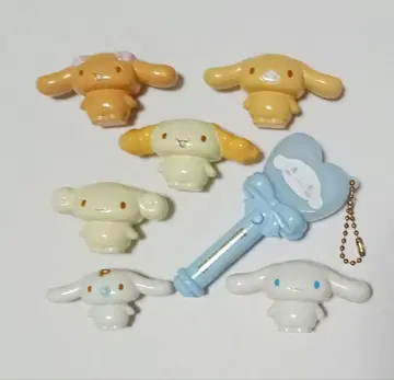 시나모롤 피규어 인형 응원봉 마스코트 헤이세이 레트로