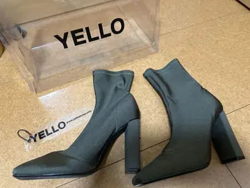 YELLO 숏부츠 올리브