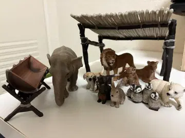 Schleich 슐라이히 동물 피규어 세트 10개 잡화 포함