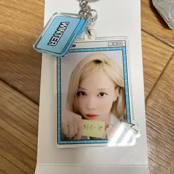 aespa 윈터 키링 팝업