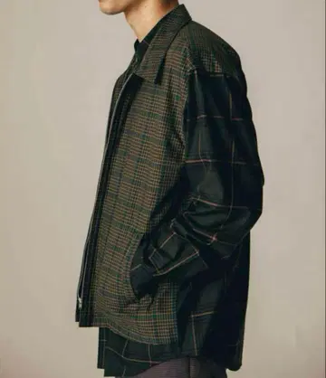 Nuterm 뉴타무 20aw 레이어드 셔츠 블루종