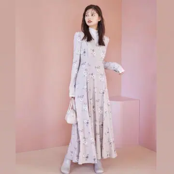 COCO DEAL 플라워 롱 원피스