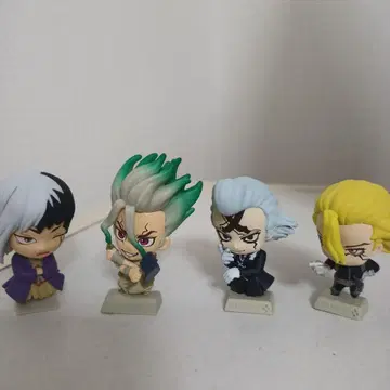Dr.STONE 센쿠 아사기리 겐 제노 스탠리 피규어 4체 세트