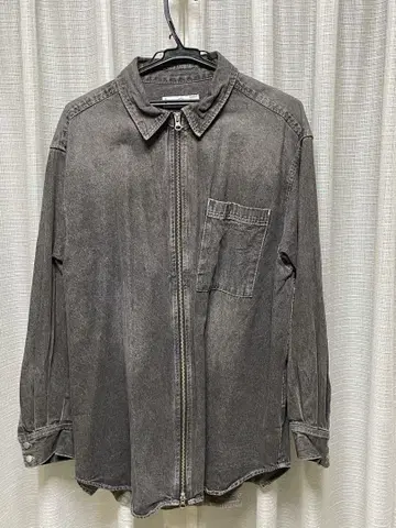RAGEBLUE / 24AW 더블 지퍼 데님 셔츠
