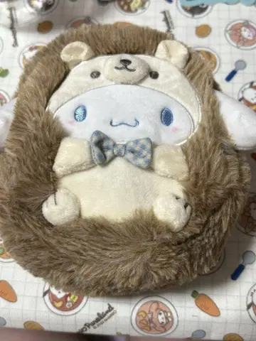 산리오 시나모롤 파우치 (숲속의 작은 동물)