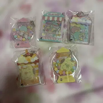 Sanrio 아크릴 키링 5개 세트