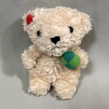 시나다 행복을 부르는 네잎 클로버 곰 테디베어 봉제 인형