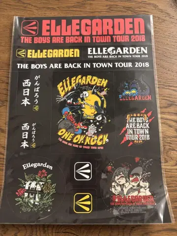 ELLEGARDEN 스티커 엘르가든 엘르 원오크
