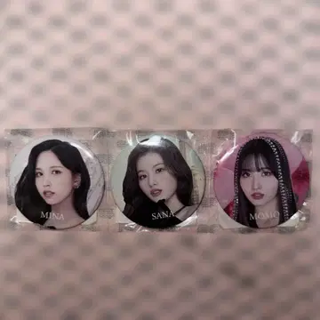 MISAMO 캔뱃지 3개 세트 미개봉 새상품