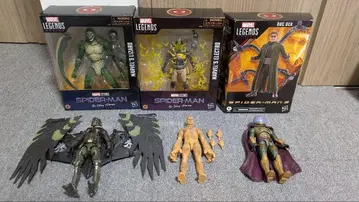 마블 레전드 MCU 스파이더맨 빌런 세트