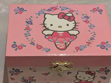 홍콩 한정판 Hello Kitty 오르골 주얼리 케이스