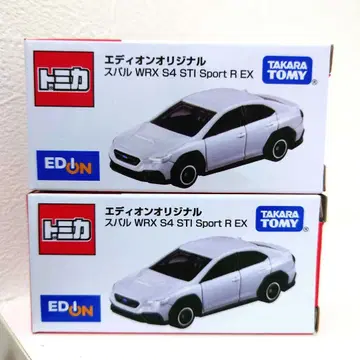 에디온 한정판 토미카 2대 세트 스바루 WRX S4 STI Sport R