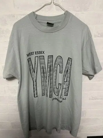 90s USA제 YMCA 셔츠 새상품급 L 사이즈