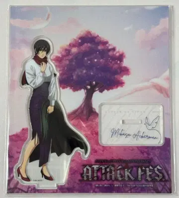 진격의 거인 attack fes 아크릴 스탠드 미카사