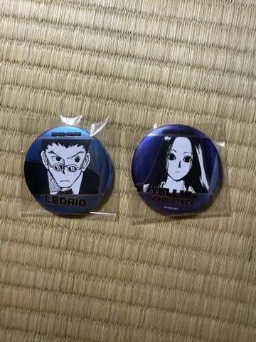 HUNTER x HUNTER 헌터헌터 캔뱃지 이르미 레오리오
