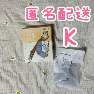 POPMART pin for love 라브브 알파벳 K