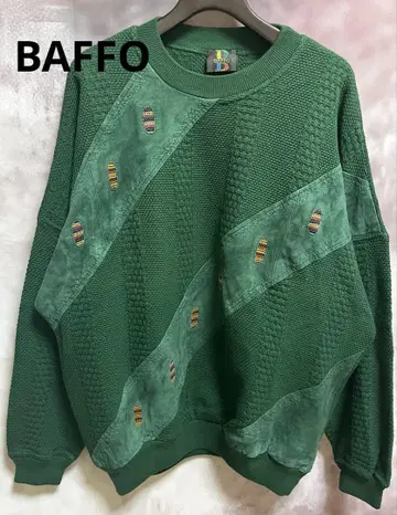 BAFFO 니트 스웨이드 이탈리아제