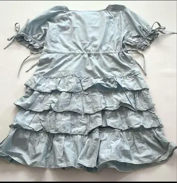 핑크하우스 티어드 프릴 튜닉