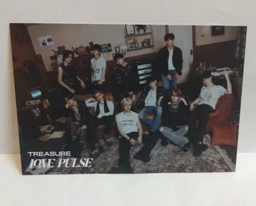TREASURE LOVE PULSE 엽서 타워 레코드 특전 시리얼 미사용