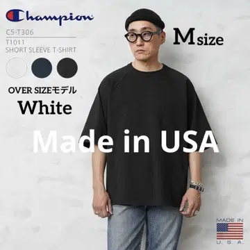 Champion T1011 오버 사이즈 모델 Made in USA