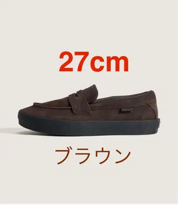 [ VANS ] 스케이트 로퍼 스웨이드 27cm
