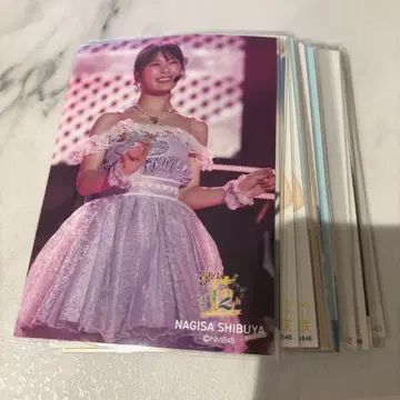 NMB48 NMB 4기생 시부야 나기사 브로마이드 묶음 판매 29장