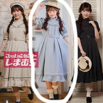 시마무라 클래식 로리타 마린 아카데미아 원피스 색소폰 S 사이즈