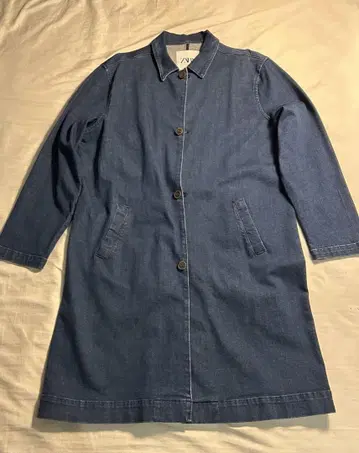 ZARA 데님 스텐카라 코트 M