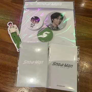 Snow Man 서울 팝업 아베 료헤이 세트