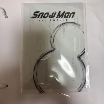 Snow Man 1st POPUP 미니 포스터 L 홀더 세트
