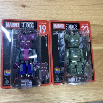 MARVEL happy 복권 베어브릭 지모 히드라 스텀퍼