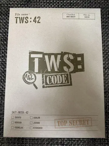 TWS:42 멤버십 키트 42 Membership Kit V2