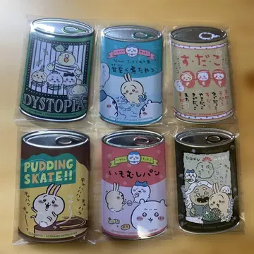 [ 미사용 ] 치이카와 (먼작귀) mitamemo 캔뱃지 6개 세트