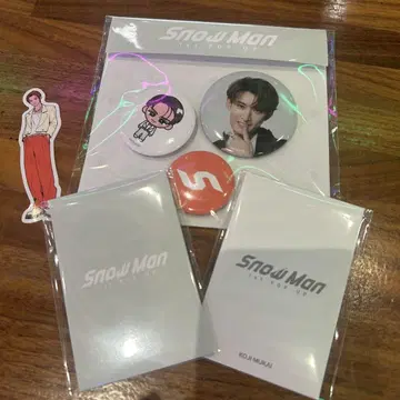 Snow Man 서울 팝업 무카이 코지 세트