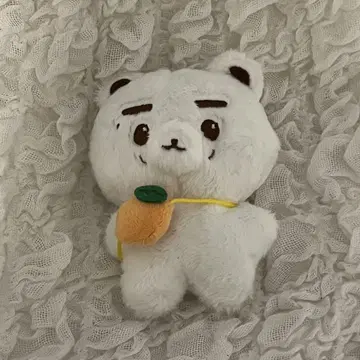Wayv 쿤 봉제 인형 화이트 숄더 쿠니베어