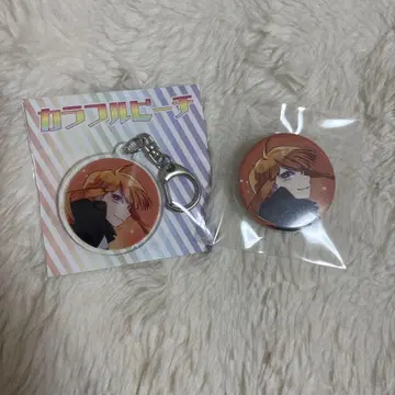 컬러풀 피치 에토 씨 키링 캔뱃지 세트