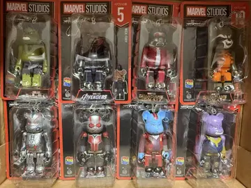 MARVEL Happy 복권 BE@RBRICK 페어 박스상 베어브릭상