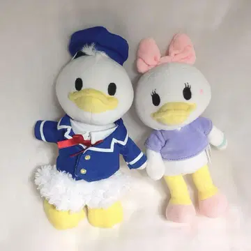 누이모즈 도날드&데이지 봉제 인형+코스튬 세트