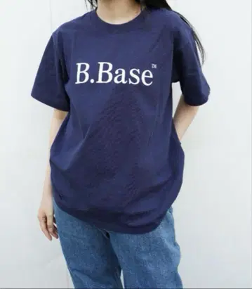 BrokenBase 브로큰베이스 T셔츠 네이비 L
