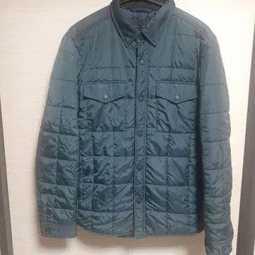 UNIQLO 퀼팅 자켓 그린 계열