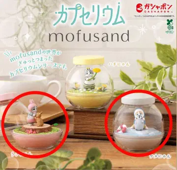 캡슐리움 모프 샌드 mofusand 상어냥, 토끼냥
