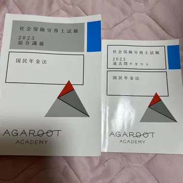 아갈루트 사노시 국민연금법 텍스트 과거 문제집