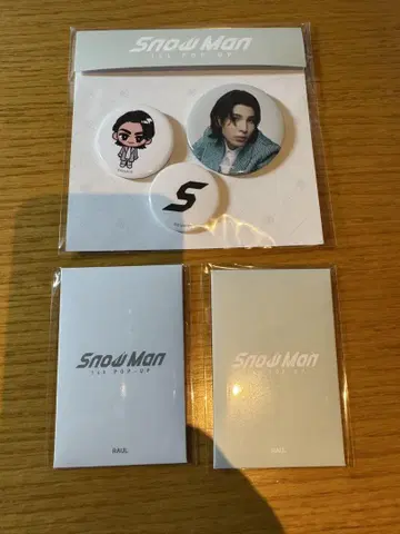 Snow Man 1st POP-UP seoul 굿즈 세트