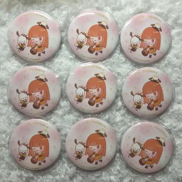 컬러풀 피치 산리오 에토 디폴트 캔뱃지